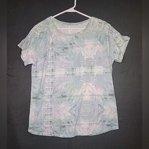 St. John’s Bay L Womens Green Top